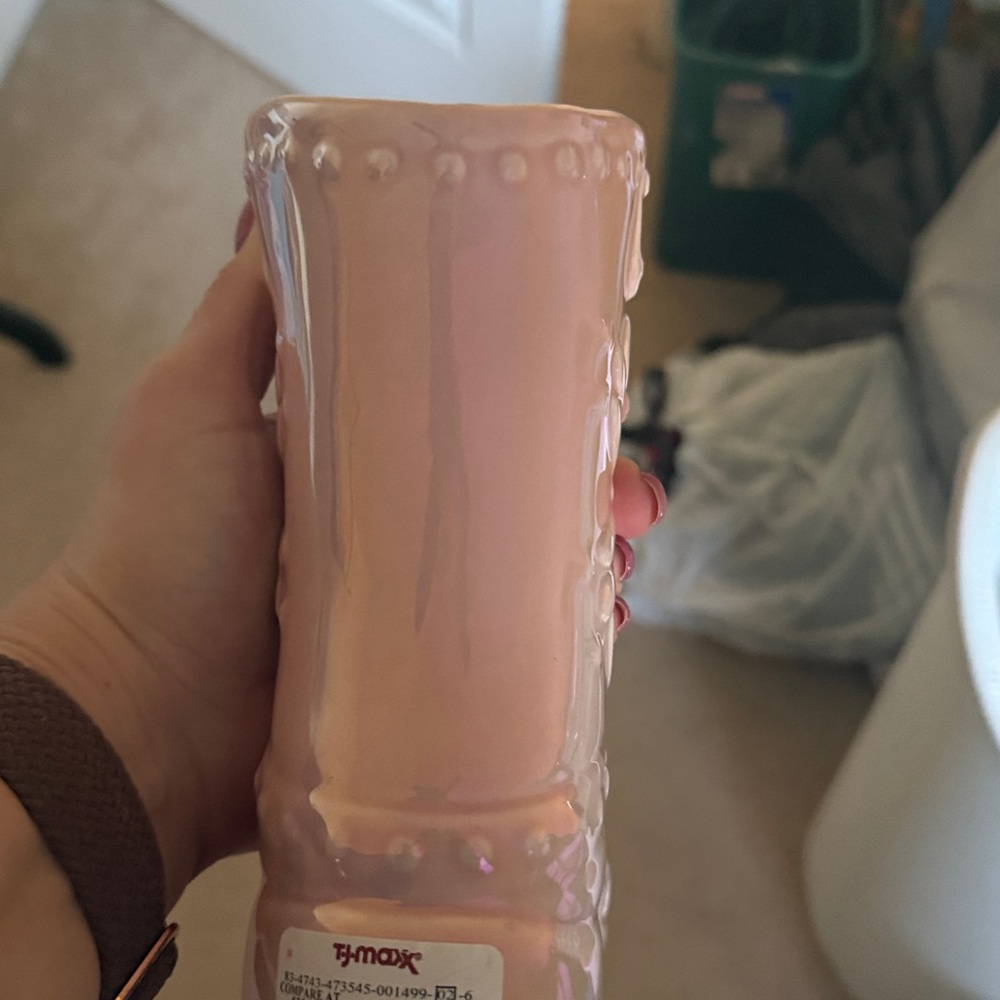Jessica Simpson Pink Boot Candle Holder - Picture 8 of 9